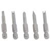 1.96Inch Screwdriver Bits Four Points Grey Inner Cross Screwdriver