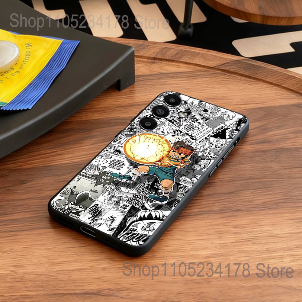 I-Inazumas Aniem E-Eleven Phone Case for Samsung S24 S22 S25 Ultra S9 S20 FE S23 Plus S10 S21 Shockproof Funda Cover