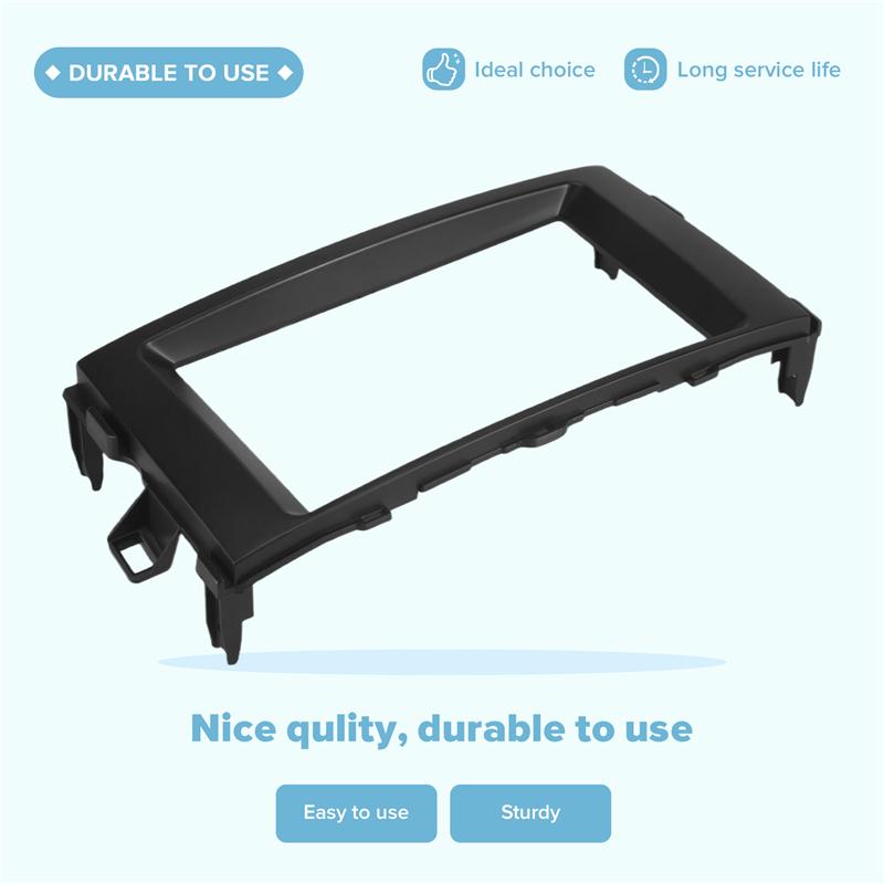 2Din Car Fascia For Toyota Auris 2006-2012 Stereo Fascias Panel Dash Mount Tallation Car DVD Frame Kit In-Dash