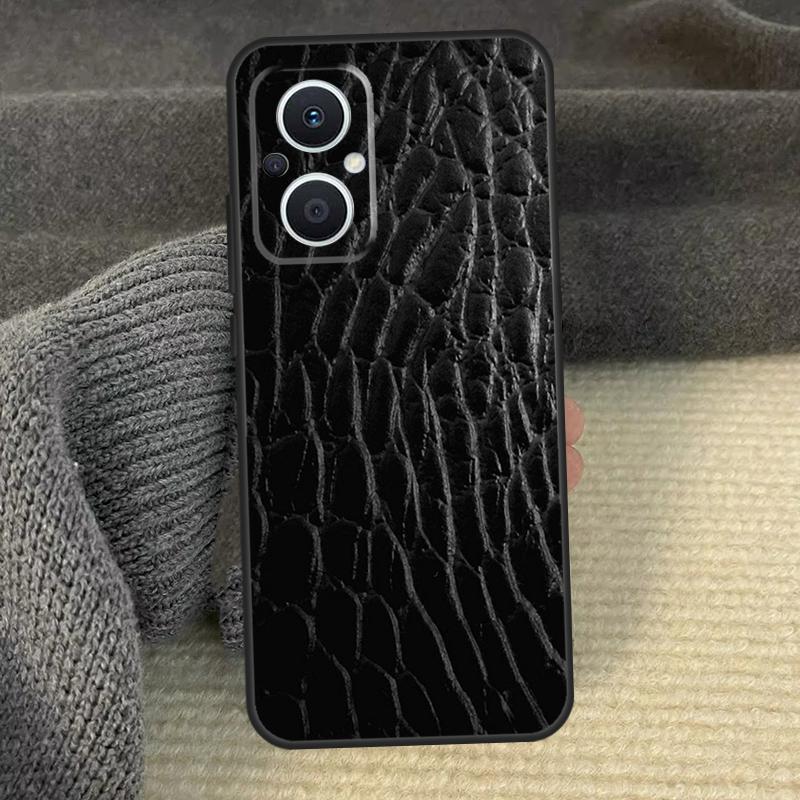 Snake Skin Phone Case For OPPO Reno 13 12 F 11 11F 8T 7 8 10 Pro OPPO Find X6 X8 Pro X3 X5 Lite Cover