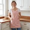 Oil-Proof Sleeveless Apron with Pocket Dirt-Resistant Workwear Simple Vest-Style Apron  Baking