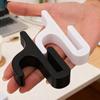 1-20pcs Shower Door Hooks Heavy Duty Waterproof Bathroom Hook Home Towels Clothes No Drill Installation Storage Organizer Holder