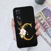 For Oppo Reno 8T 8Z Phone Case Personalized 26 Letter Liquid Silicone Anti Slip Black Cover For OPPO Reno8T 8 Z Lite Coque Funda