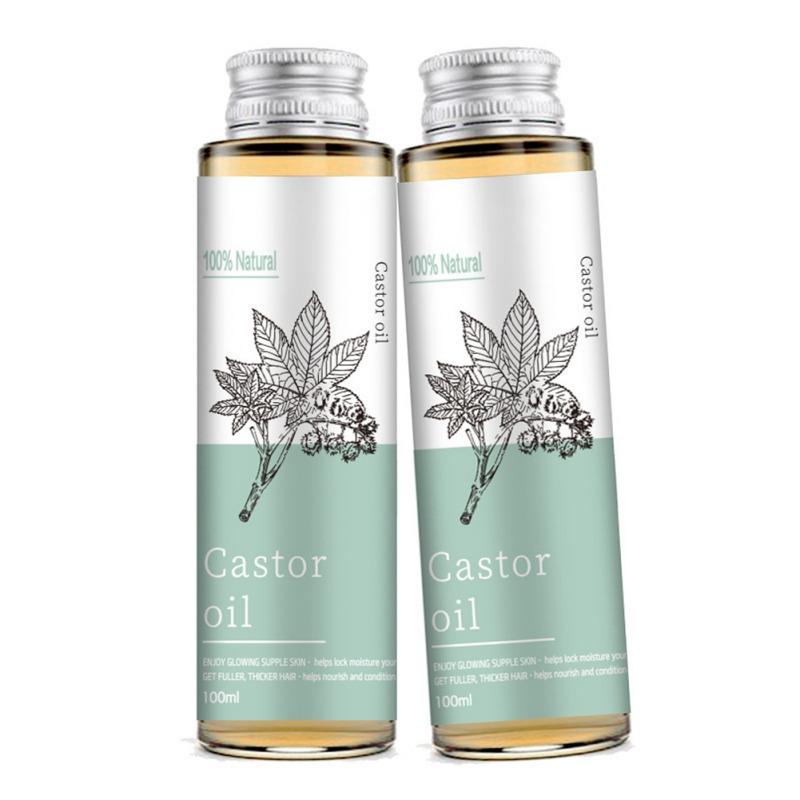 Castor Oil Pure Natural Moisturizing for Dry Skin Body Massage Use