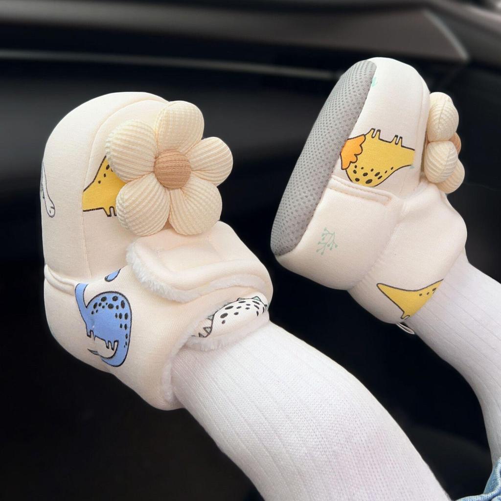 Winterliche, samtgefütterte Baby-Baumwollstiefel: Weiche Lauflernschuhe für Neugeborene und Kleinkinder, kuschelig und warm.