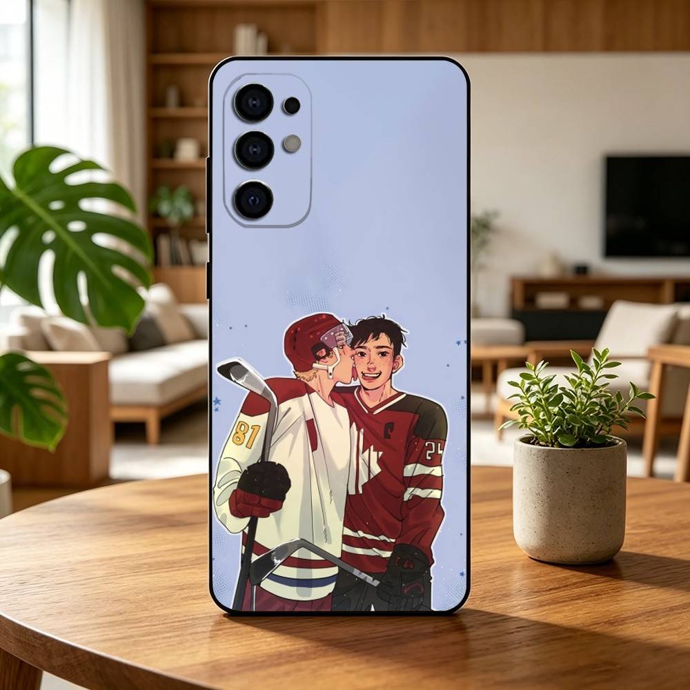 H-heated R-rivalry Cute  Phone Case For Samsung S25,S24,S21,S22,S23,S30,Ultra,S20,Plus,Fe,Lite,Note,10,Black Cover