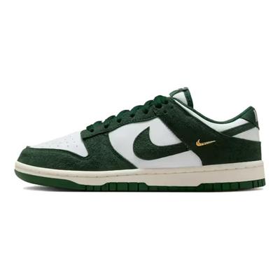 Dunk Rutschfest Abriebfest Low Top Skateboard Schuhe Damen Weiß Grün IB4417-100