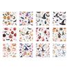 Wrap Set 12 Sheets for Holiday Gifts Party Decorations