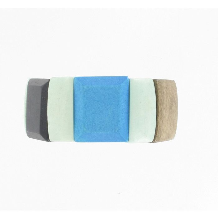 Bracelet gris et bleu