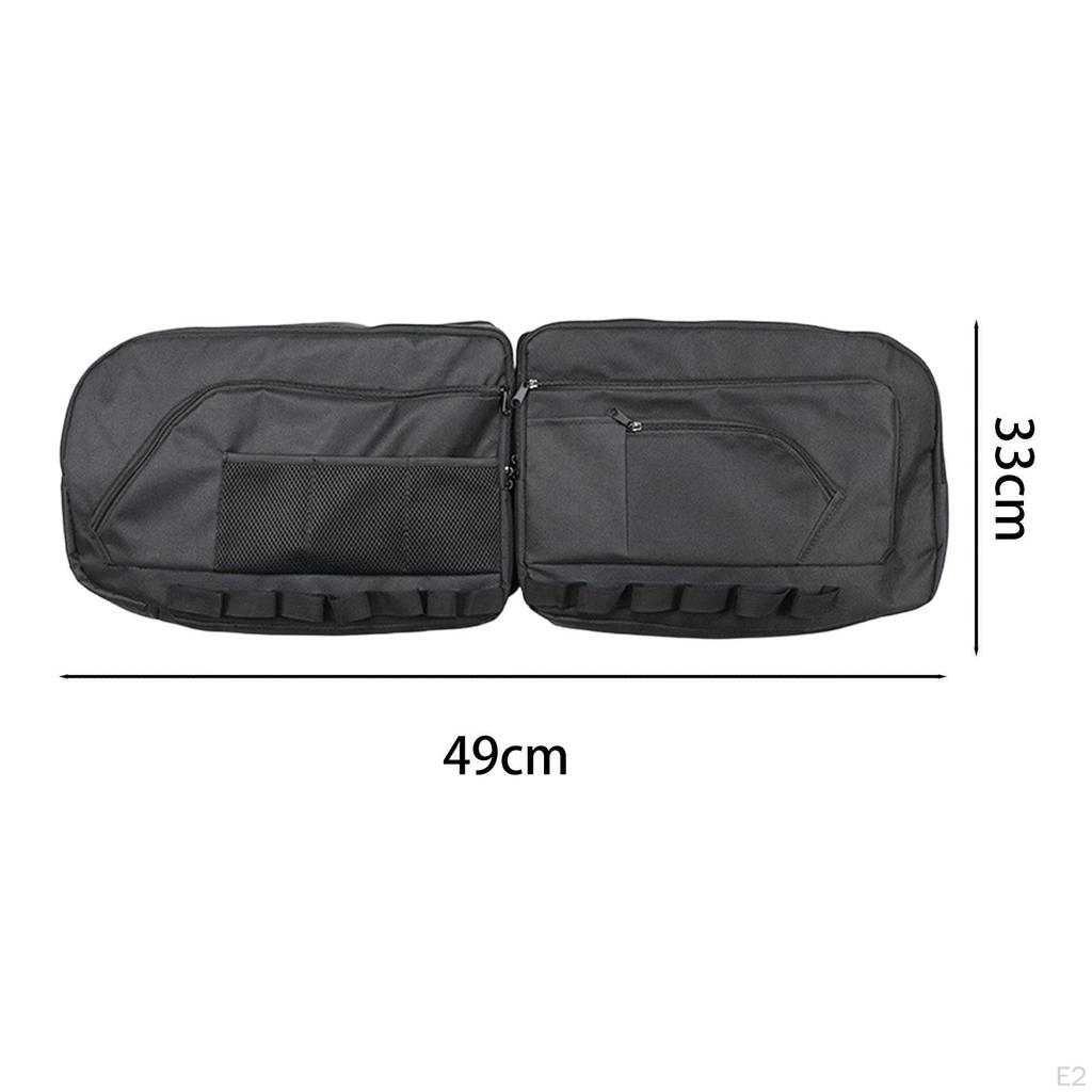 Tailgate Storage Bag Glass Door Pouch Sturdy Accessory Rear Trunk Oxford Cloth for