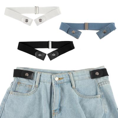 Pânză Bandă Elastică Ajustabilă pentru Talie Curea Invizibilă Fără Cataramă Curele pentru Femei Bărbați Blugi Pantaloni Rochie Fără Cataramă Ușor de Purtat