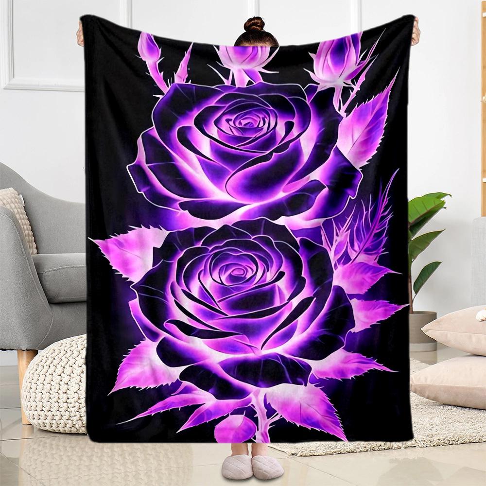 1pc Sunflower Pattern Blanket Comfortable Soft Lightweight Perfect for Travel Camping Picnics Sofa Office Bed Living Room Ideal Gift for Friends