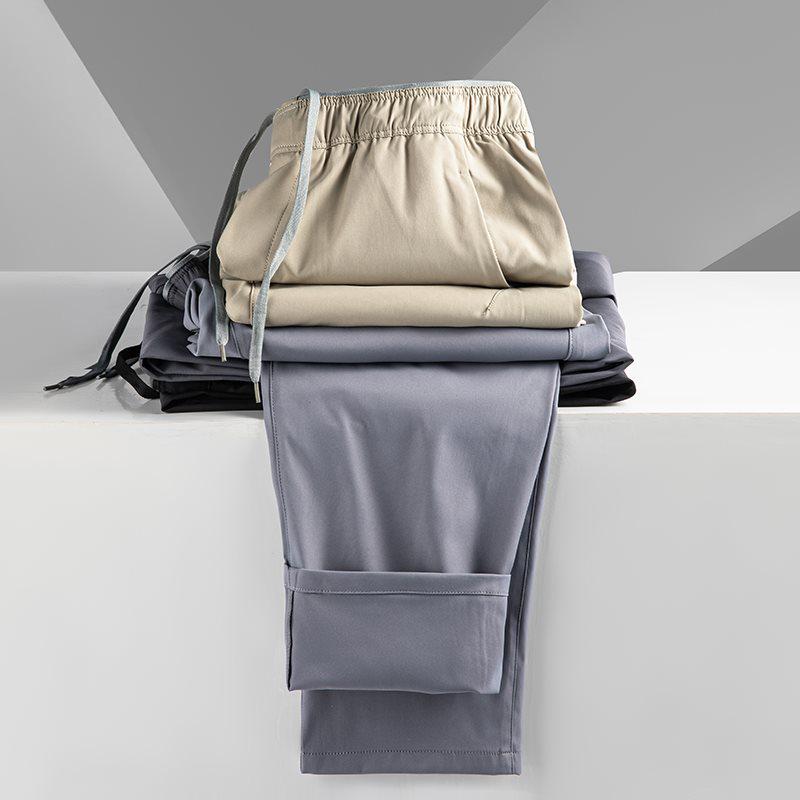 Spring/Summer 2026 Men's Outdoor Casual Elastic Twill Pants