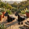 2 Pieces Photovoltaic Module Tilt Mount Brackets Compact Swivel Brace Fitting