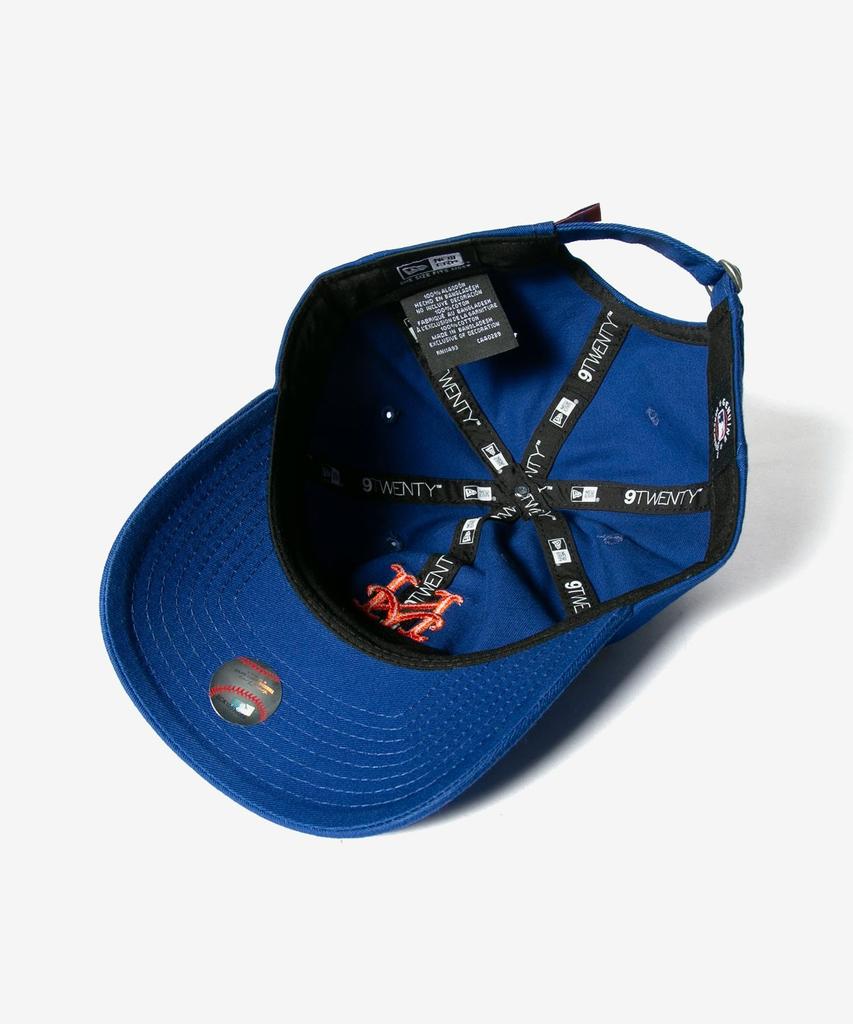 NEW ERA 9TWENTY New York Mets MLB Core Classic Blue Orange Cap, 60235227, & [Used]