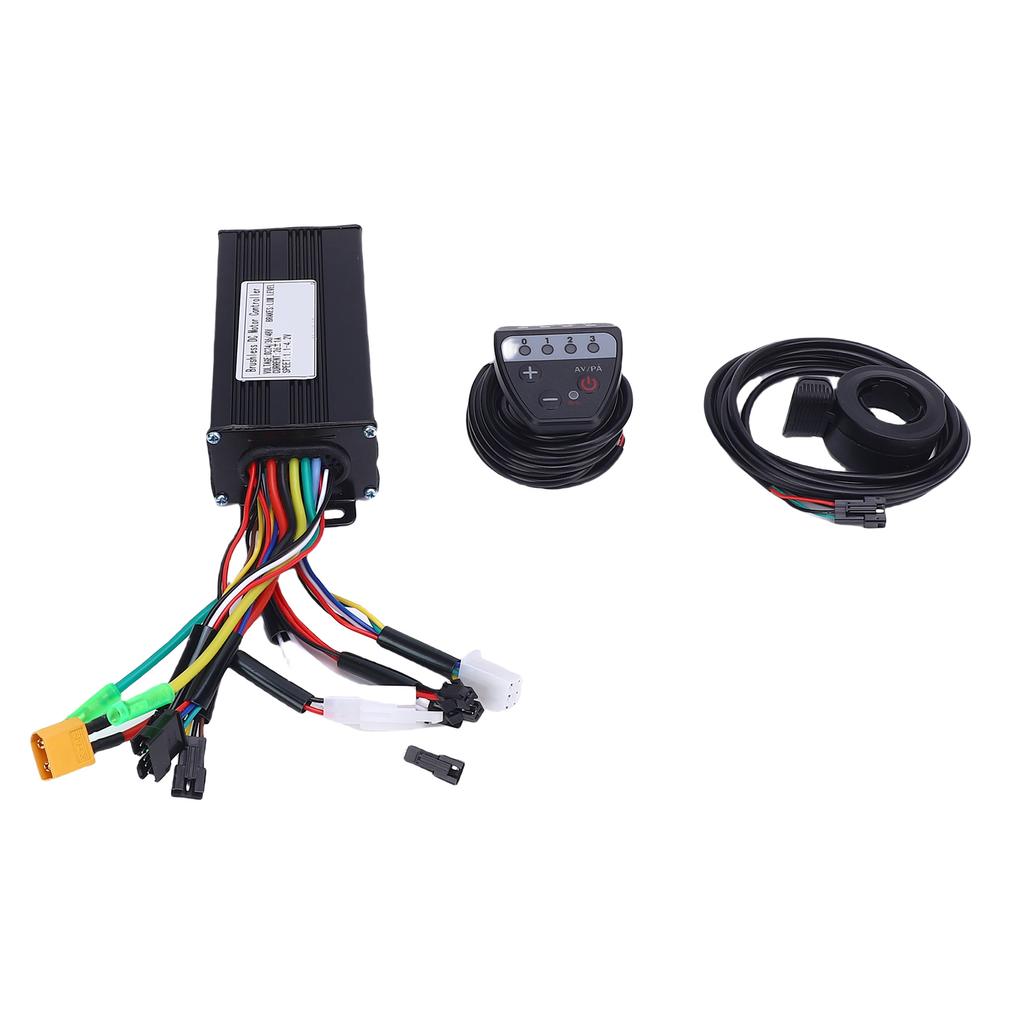 LED Display Meter 3 Modes 26A Controller for Brushless Motor 130X Throttle Grip Electric Bike Modifi