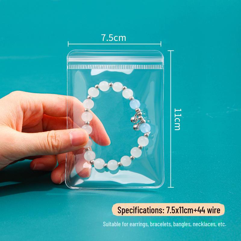 High-Transparency Anti-Oxidation Jewelry Ziplock Bag