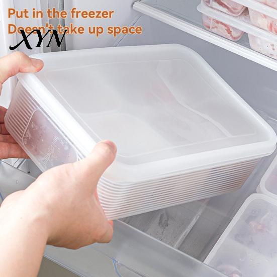 Freezer Soup Containers Packaging Box, with Sealed Lids, Food-Grade PP And Microwave Safe Container Containers, Leak-Proof Stackable Storage