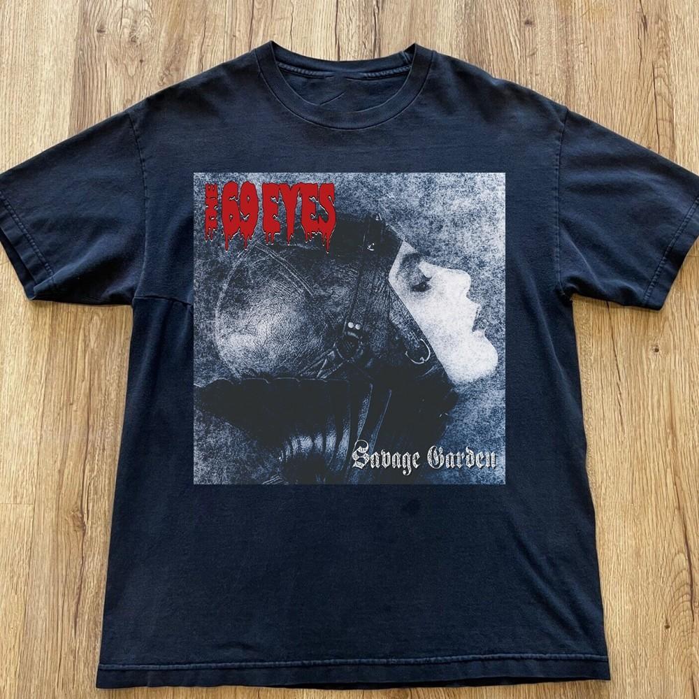 

New The 69 Eyes Savage Garden Cotton Unisex All Size 21D520 Unisex T-Shirt M