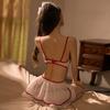 Sexy lingerie nurse uniform suit cosplay temptation pure desire large size suspender clothes free new models