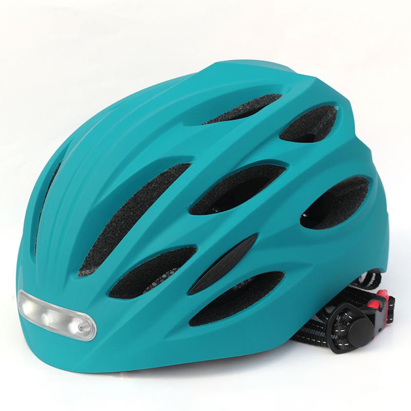 Summer Breathable Helmet with Light LED Light Riding Warning Helmet Summer Outdoor Hard Hat Roller Skating Safety Helmet