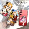 Kousaka Honoka-Love Live Phone Case For Samsung Galaxy A73,A21s,A22,A31,A52,A53,A71,A41Soft Black Shell