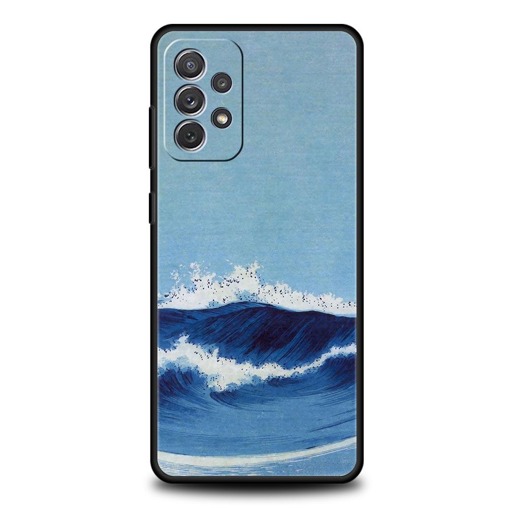 The Big Wave of kanagawa Phone Case For Samsung Galaxy A73 A53 A33 5G A13 A23 A21s A03 A11 A31 A41 A51 A52 A71 M21 M31 A01 Cover