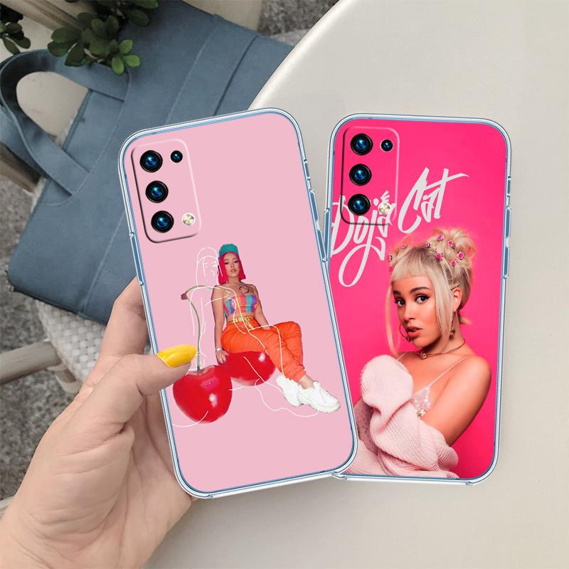 Doja Cat Transparent Phone Case for Samsung Galaxy A04 A04S A14 A23 A34 A54 M23 M33 M52 M53