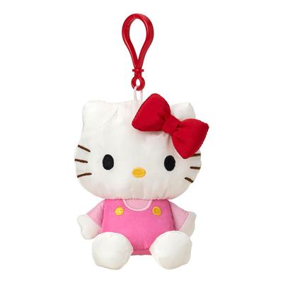 Sanrio (SANRIO) Mascot Holder (Fuwashika Kids) Hello Kitty Nylon, Polyester, and ABS Resin, Ages 6 and Up, Strap, 320421