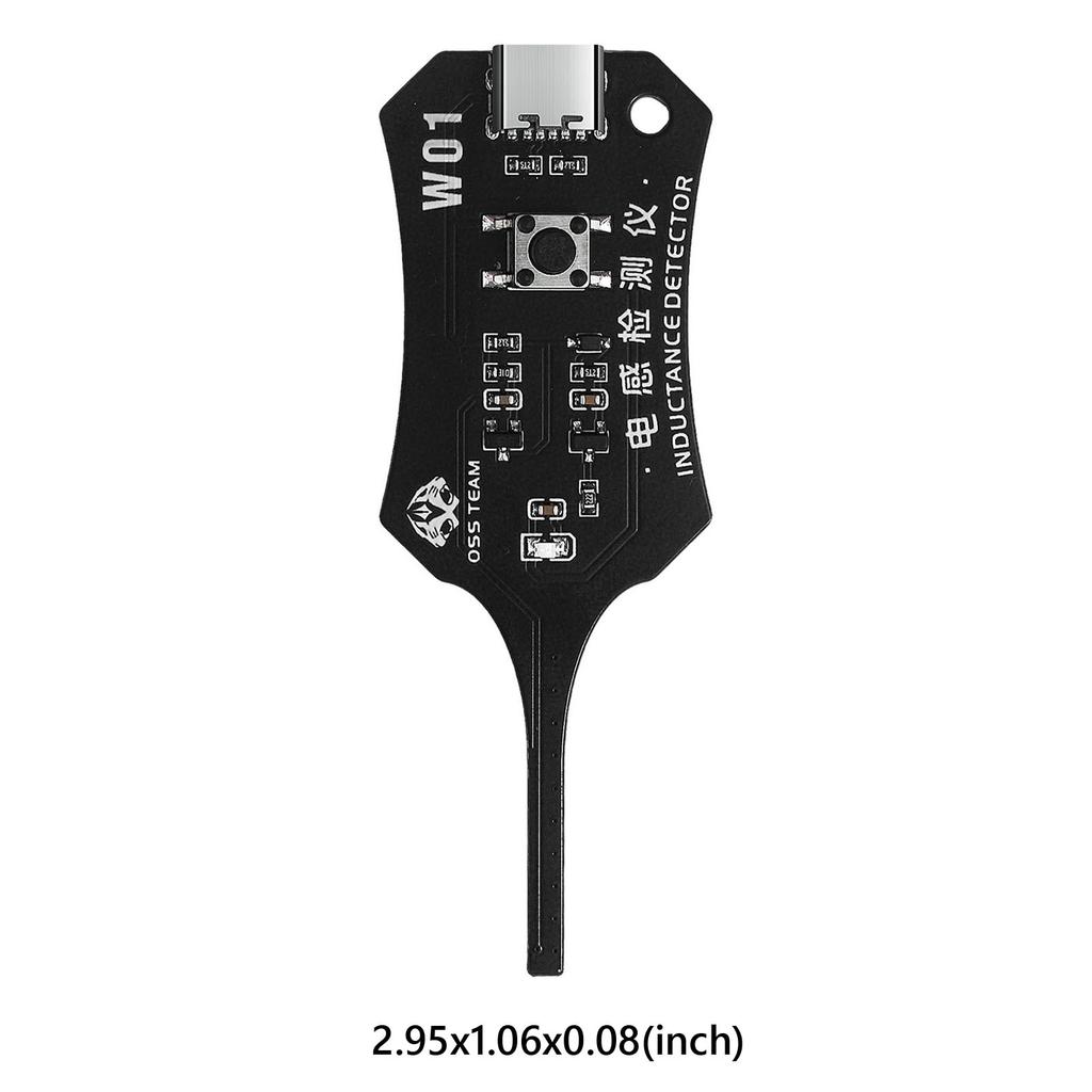 Electromagnetic Induction Quick Fault Check Tool with Indicator Lights Inductance Tester for Phone Motherboard Component Repair