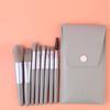 8-piece portable makeup brush pouch set DD-11049