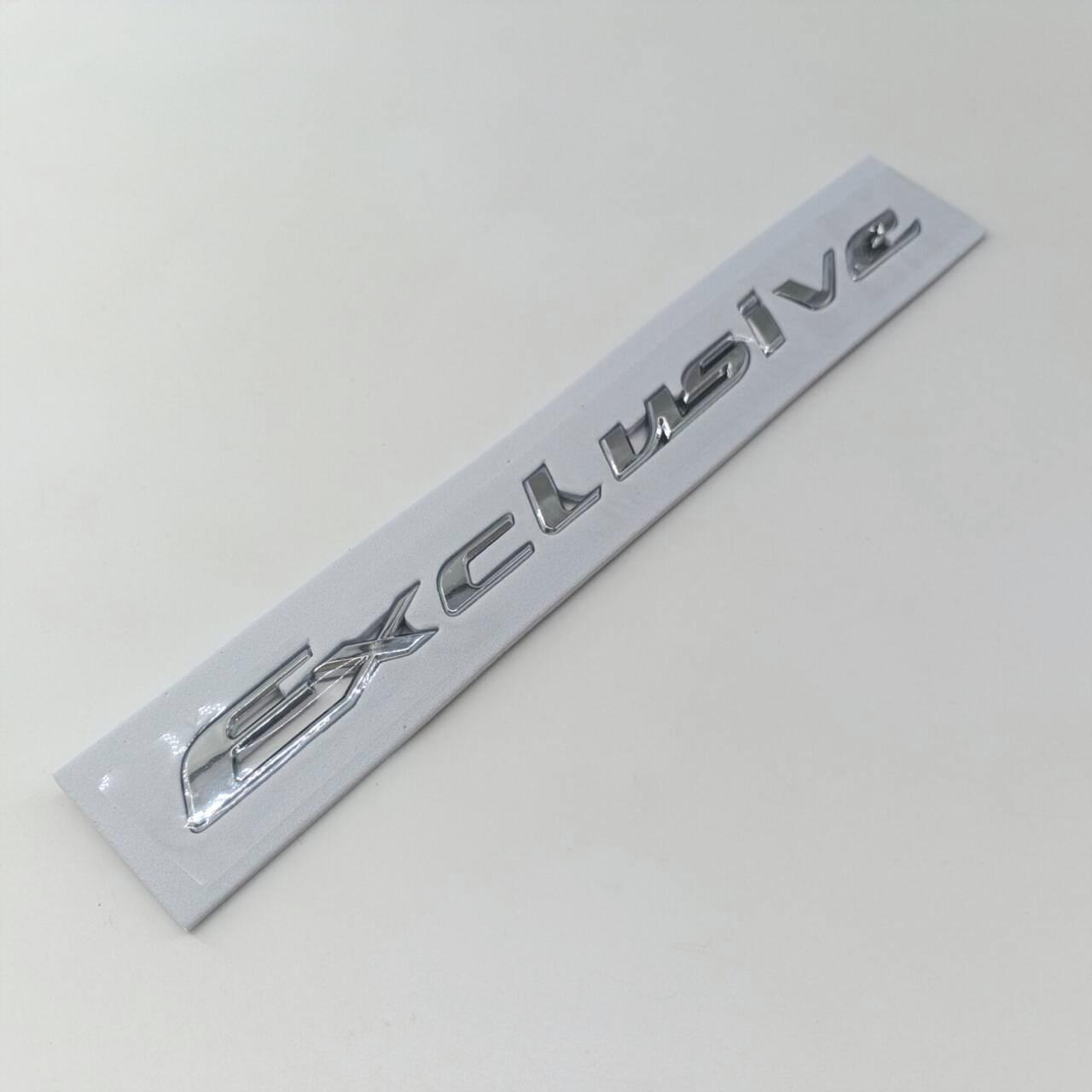 

1pcs for Exclusive ABS Badge Nameplate Symbol Decal car Emblem Car Rear Trunk Tailgate Logo Letters Sticker 1pcs Exclusive