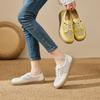 Middle-aged Mother Shoes Soft-soled Women's Comfortable and Fashionable Flat-bottomed Non-slip Girl Leather Shoe