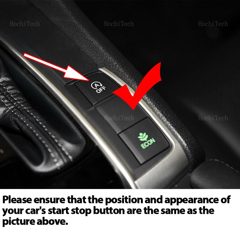 For Honda Civic 10th Tenth Generation FC FK 2016-2021 Automatic Stop Start Engine System Off Device Control Sensor Plug Cable