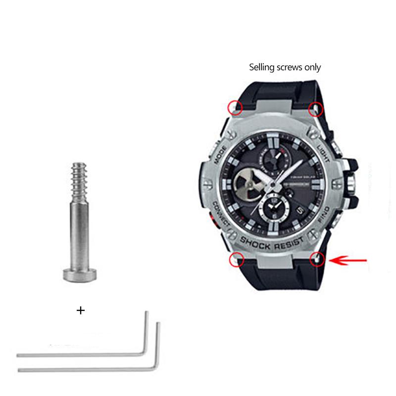 For Casio Watch Screws GST-GST-B100/210B/W110/W100/S110/S100/S120/S130/W300 Watchmaker Repair Watchband Special Connecting Rod