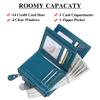 Large Soft Genuine RFID Magnetic Skimming Authentic with Coin Small Wallet [SENDEFN] Women's Bi-fold Wallet, Capacity, Touch, Leather, & Protection,