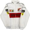 Embroidered Racing Suit F1 Kurtka Motocyklowa: Retro Styl Europejski i Amerykański, Bawełniany Płaszcz z Długim Rękawem