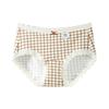 Girls Spring and Summer Print Skin Friendly Breathable 10A Antibacterial Extended Cotton Crotch Triangle Briefs