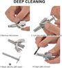 Nose Hair Trimmer for Men Stainless Steel Manual Shaver Suitable For Nose Hair Razor Washable Portable Nose Hair Trimmer 1set