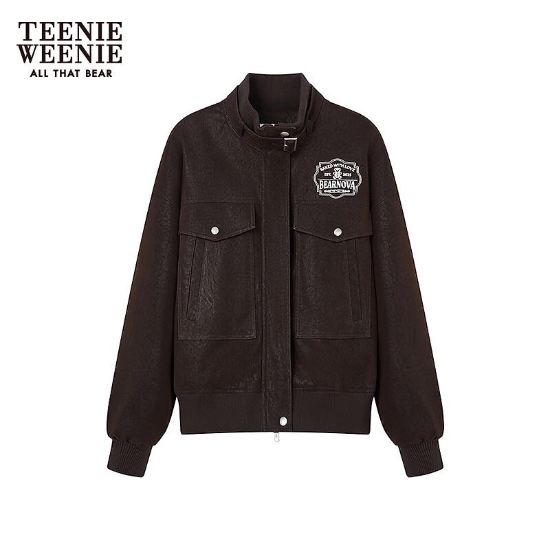 Teenie Weenie Bear Letter Women's Winter Jacket