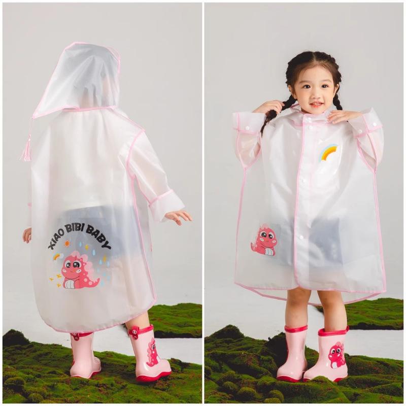 Unisex Kids' 2025 Full Body Raincoat for Kindergarten and School