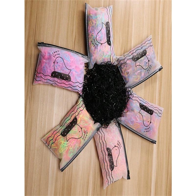 Disposable Elastic Hair Ties, Hair Bands And Ponytail Holders, Suitable For Hairstyling And Daily Decoration, Everyday Hair Accessories