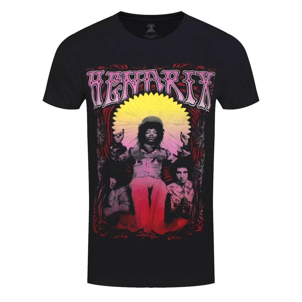 Jimi Hendrix TShirt Karl Ferris Wheel Band New Black Official S