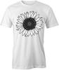 SUNFLOWER TShirt Tee Short-Sleeved Cotton FLOWER FLORAL CLOTHING S1WSA519
