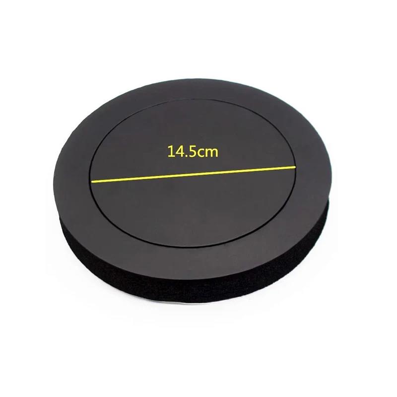 2pcs 6.5" Universal Car Door Soundproof Cotton Speaker Bass Ring Foam Woofer Pad Noise Sound Insulation Ring Accessories Heat Shields 2