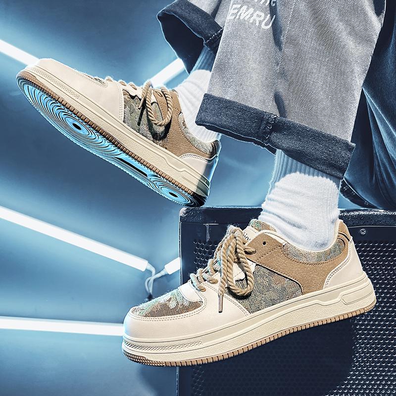 

Board shoes men s 2025 spring new low-top foreign trade export student tide shoes breathable and lightweight men s shoes flat canvas shoes 47