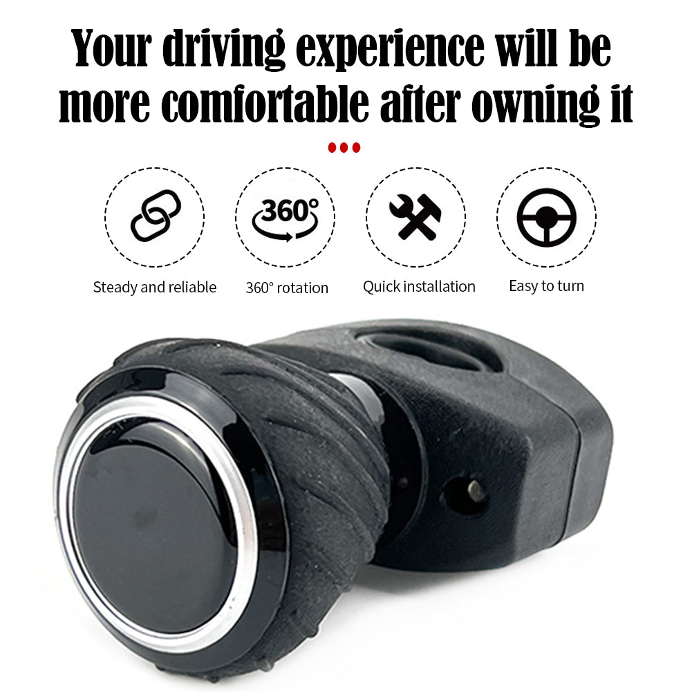 Auto Parts Labor Saving Car Steering Wheel Booster Spinner Knob Truck Tractor Forklift 360 Degree Grip Ball Turning Hand Control