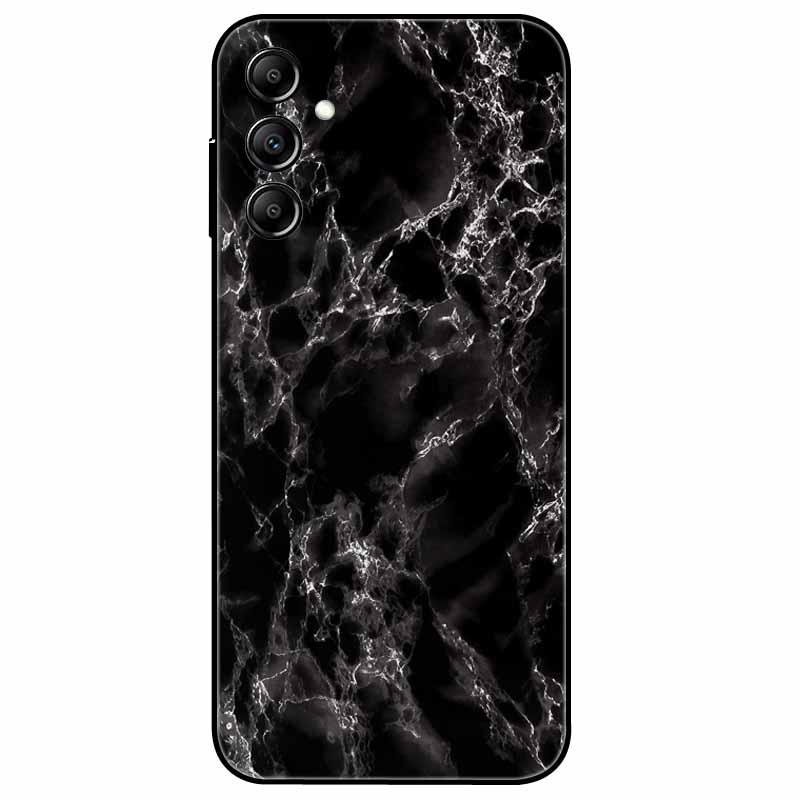 Hülle Für Samsung Galaxy A54 5G A34 A24 S23 Hülle Blume Marmor TPU Weiche Silikonhülle für GalaxyA54 A 34 Bemalte Handyhüllen