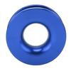 KIMISS Snatch Ring, Winch Snatch Recovery Ring 41000lbs 7/16in 1/2in Soft Shackle, 3/16in 1/4in 3/8in Rope Breaking Strength (Blue)