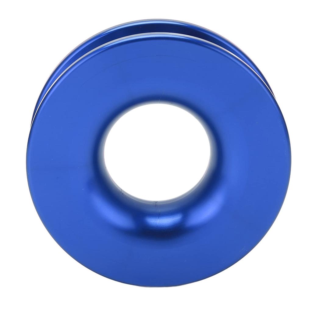KIMISS Snatch Ring, Winch Snatch Recovery Ring 41000lbs 7/16in 1/2in Soft Shackle, 3/16in 1/4in 3/8in Rope Breaking Strength (Blue)